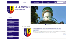 Desktop Screenshot of lelekovice.cz