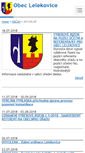 Mobile Screenshot of lelekovice.cz
